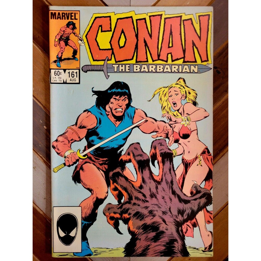 Conan The Barbarian #161 (Marvel 1984) Fafnir Returns! Buscema Cover & Art (7.0)